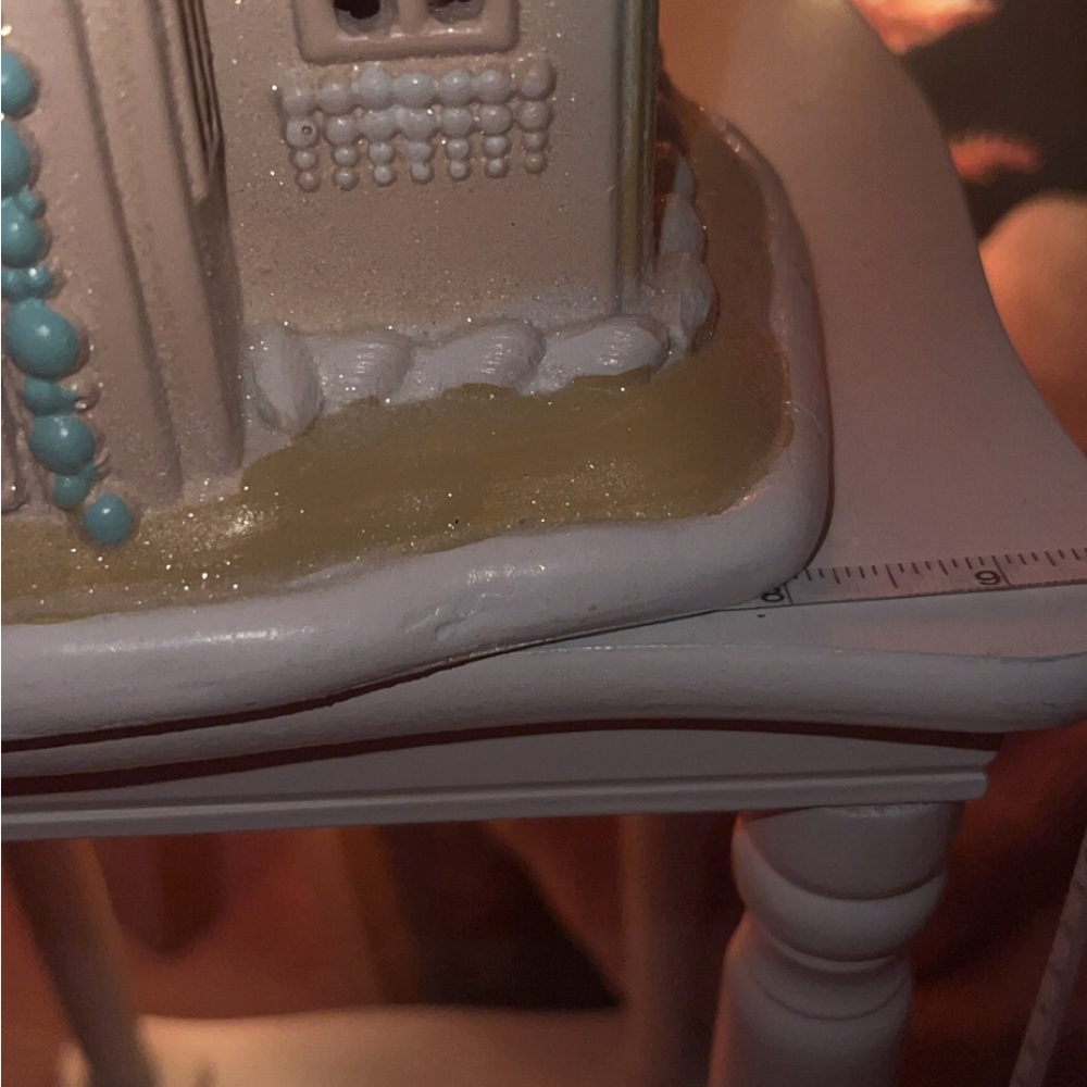 Raz Imports Pink pastel church Gingerbread sugar castle 15” lights up Victorian - Picture 9 of 10